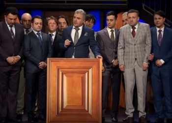 Güldür Güldür’den Nureddin Nebati skeci: ‘Önde yer kapma sanatı’